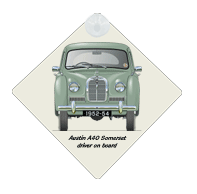 Austin A40 Somerset 1952-54 Car Window Hanging Sign